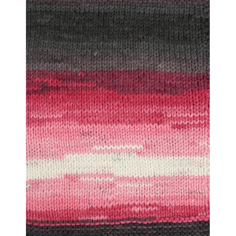 Wollbiene Batik Wool with Colour Gradient, Multicoloured Knitting Wool, Crochet