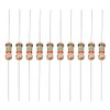 YOKIVE 50pcs Carbon Film Resistors 1/4W 1.5K Ohm 5% Tolerance