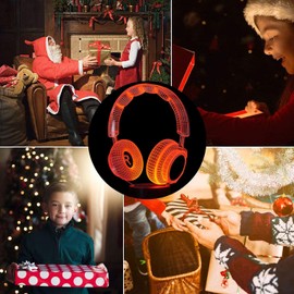 Headphone 3D Illusion Lamp, 3D Night Light for Boys Girls Table Desk Lamp 7 Color Change Decor Lamp - Perfect Gifts Birthday Festival Christmas for Baby Teens Friends