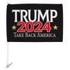 Trump Take Back America Flag Black For Car Black Bandera