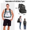Tactical Backpack with Lunch Box for Men: Laptop Compartment Bookbag