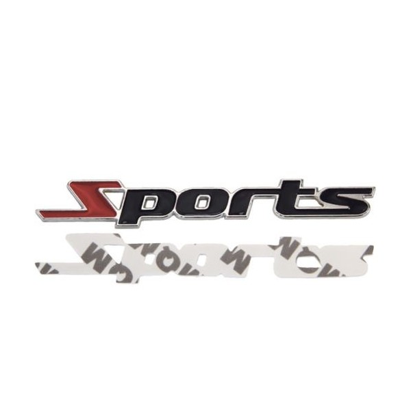 3D Metal Chrome Sports Tuning Sport Sticker Emblem Logo New