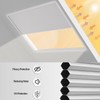 MYshade Custom Cordless Skylight Shades,100% Blackout Cellular Honeycomb Blinds for