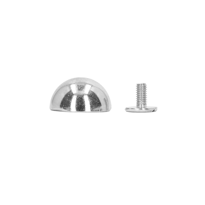 100 Sets Mushroom Rivet 12mm High Hardness Round Head Leather