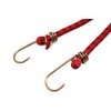 1 x fiXte Elastic Bungee Cord with Metal Hooks for