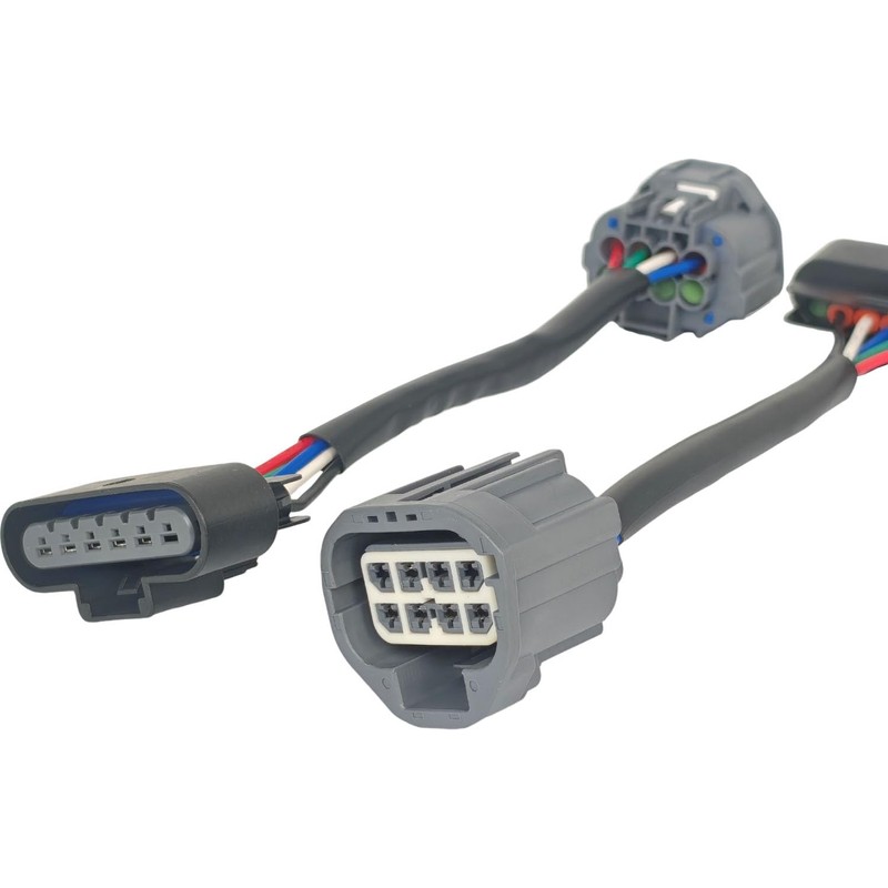 EZROAD 2X HID to Halogen Headlight Wiring Adapter Compatible with
