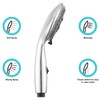 Dura Faucet Premium RV Handheld Shower Wand with Eco-Friendly On/Off