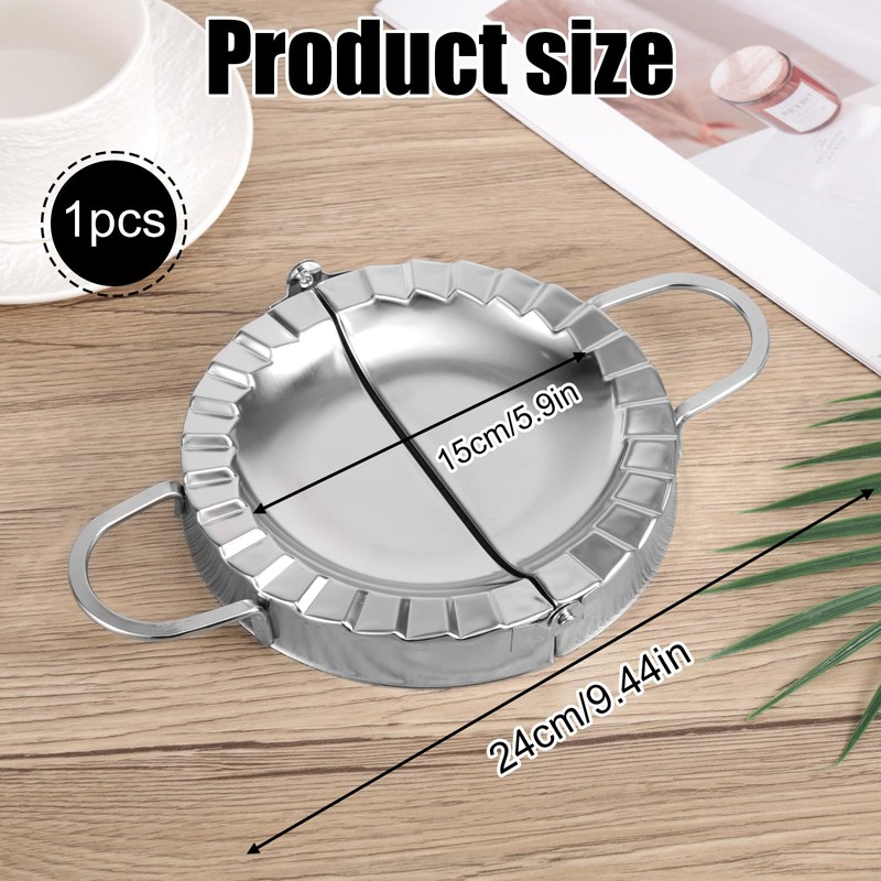Penitue Tortilla Sealer, 6 Inch Diameter Stainless Steel Tortilla Press