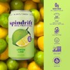 Spindrift "Lemon Lime" Soda, Made with Real Squeezed Fruit, Pack