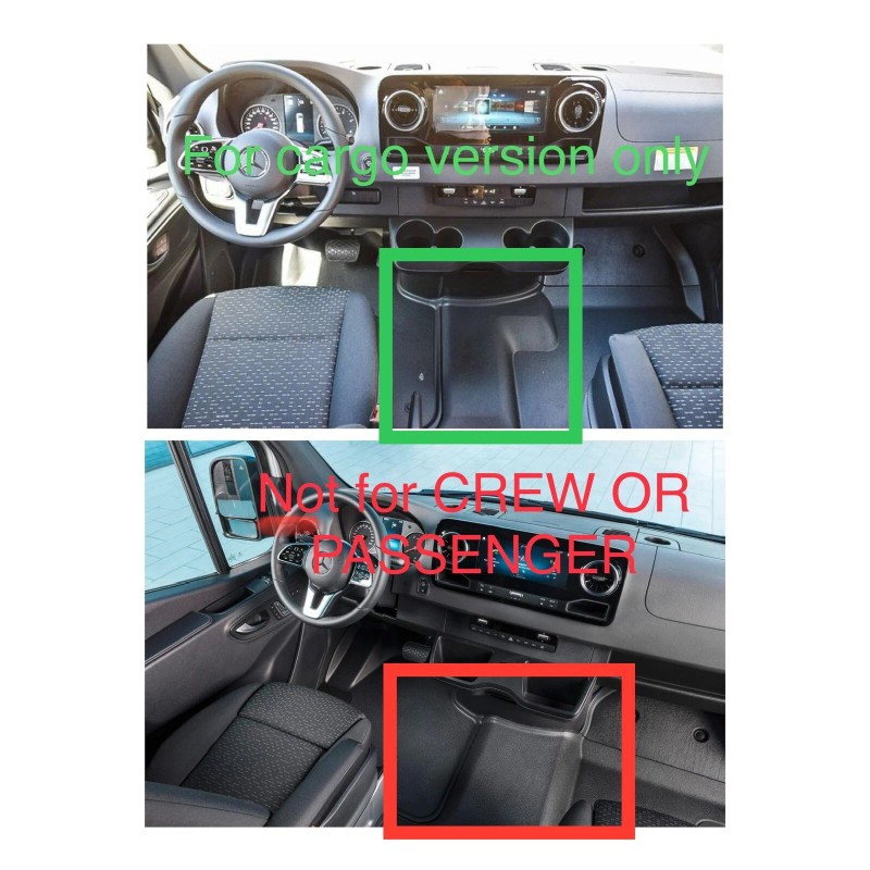 Rezaw-Plast Cargo Van Mat for 2007-2025 Mercedes Sprinter Floor Mats