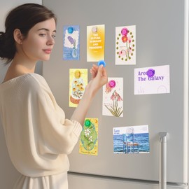 WUDIME 72 Pcs Round Whiteboard Magnets, Refrigerator Magnets, Dry Board Fridge Magnet, Magnets Fridge Decorative, Small Magnets Teacher Supplies for School, Home, Office (Multi Color, 1.18in)