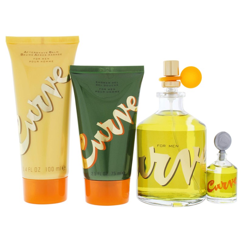 Liz Claiborne Curve 4 Pc. Gift Set (Cologne Spray +