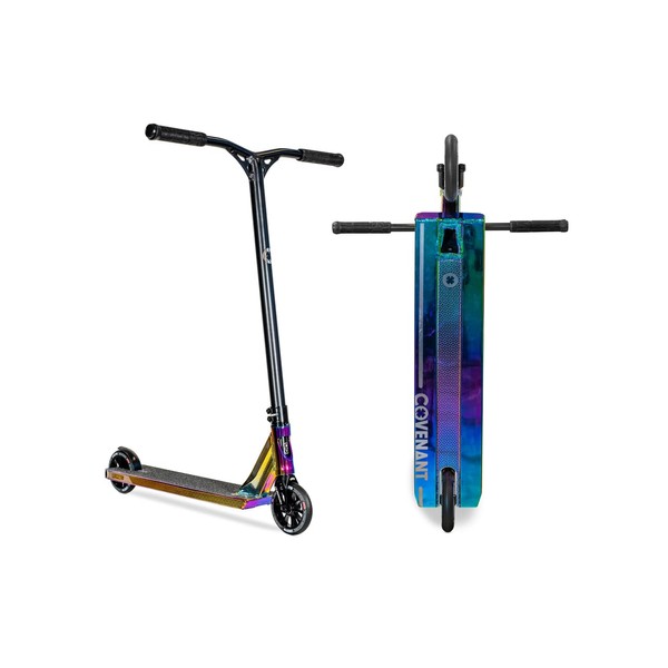 Lucky Covenant Complete Pro Scooter - Trick Scooter for Intermediate to Advanced Riders, Oil Slick