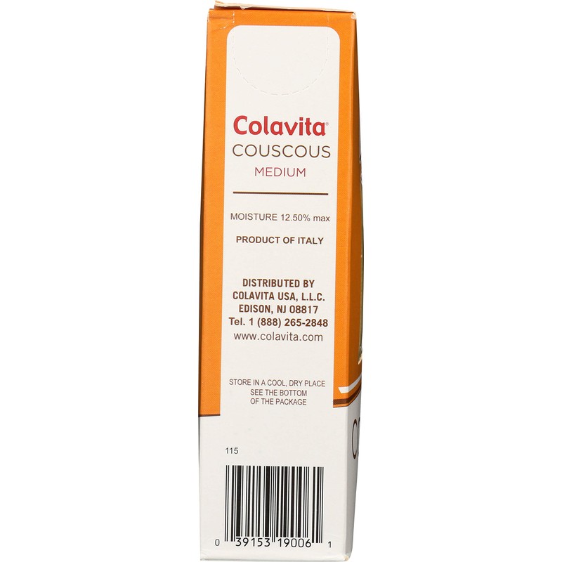 Colavita Couscous, Medium, 1.1 Lb Box, Medium Couscous, 1.1 Pound