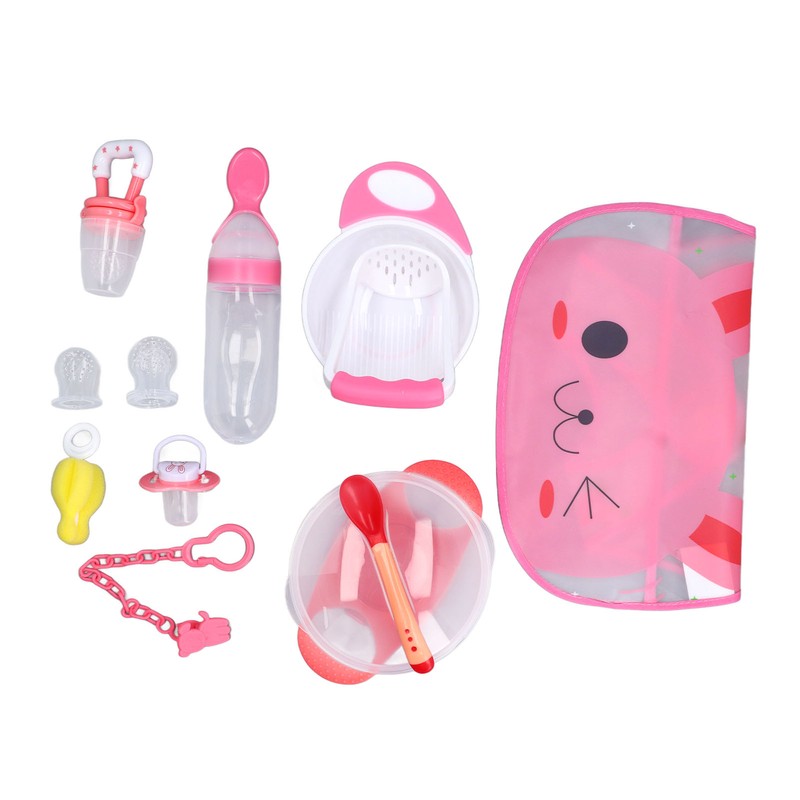 Baby Feeding Tools Set Newborn Baby Bowl and Spoon Set