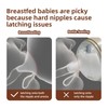Thyseed Natural Baby Bottle Silicone Bottles 8oz/240mL - Age: 3-7