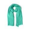 Cecil Women's Cosy Pleated Scarf, Aventurine Green