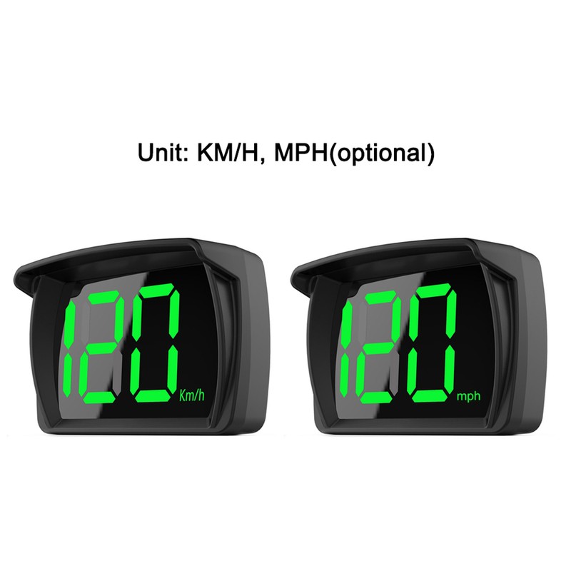 KKNOON Car Headup Display KM/H MPH GPS Digital Speedometer with