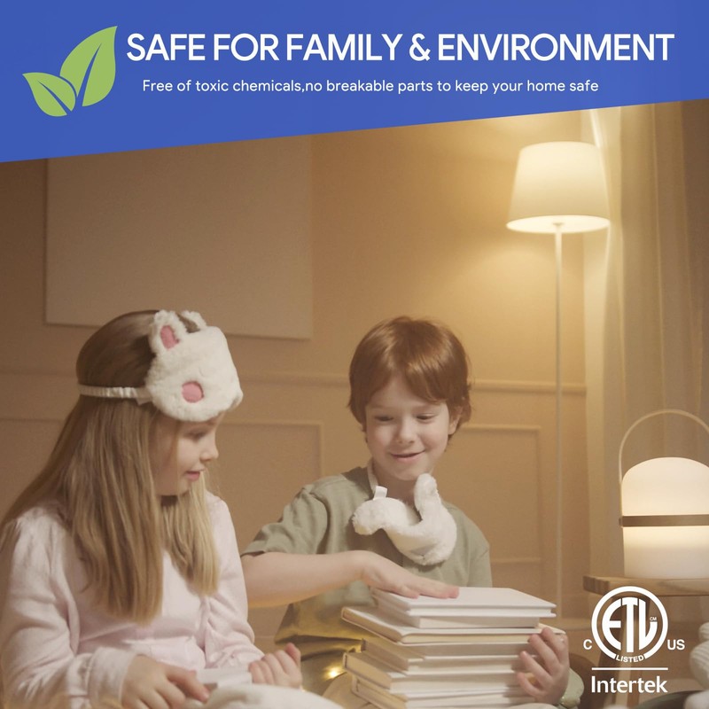 VATION LIGHTING A19 LED Light Bulbs 3000K Warm White, 60