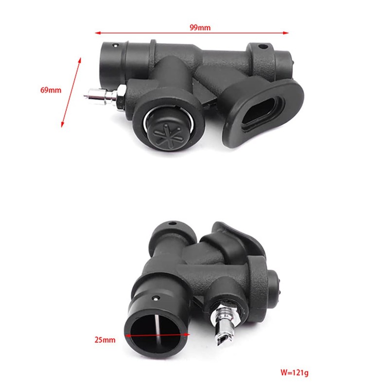 Qeunrtiy Scuba Diving Universal BCD Inflator with Standard Connection with