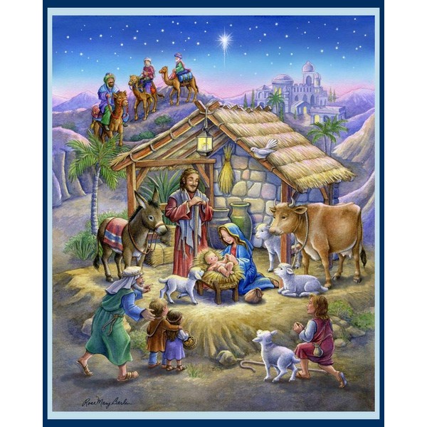 Marshall Dry Goods Nativity Scene by Rose Mary Berlin Christmas