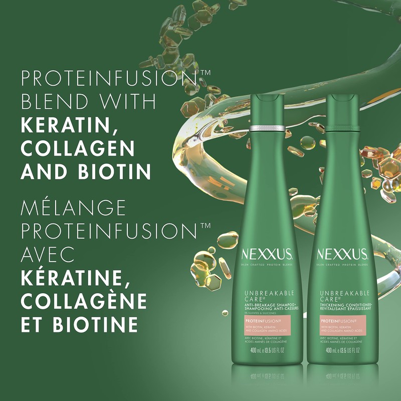 Nexxus Unbreakable Care™ Anti-Breakage Shampoo for Fine and Thin hair