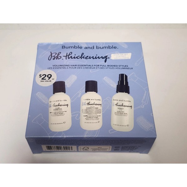 Bumble And Bumble Bb Thickening Travel Set 3pc Volumizing Hair