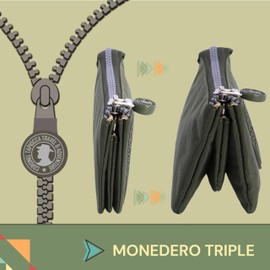 Coronel TAPIOCCA Women's Wallet Purse Women's Wallet Purse, khaki, Women's wallet