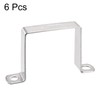 TA-VIGOR 6 Pcs 70mm x 70mm U Shape Connector Bracket