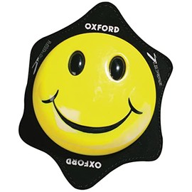Oxford OX686 Smiler Motorcycle Knee Sliders Yellow