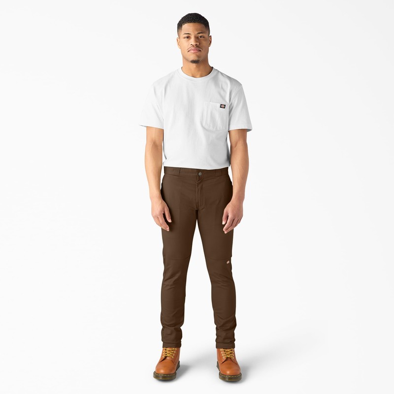 Dickies Flex Skinny Fit Double Knee Work Pants