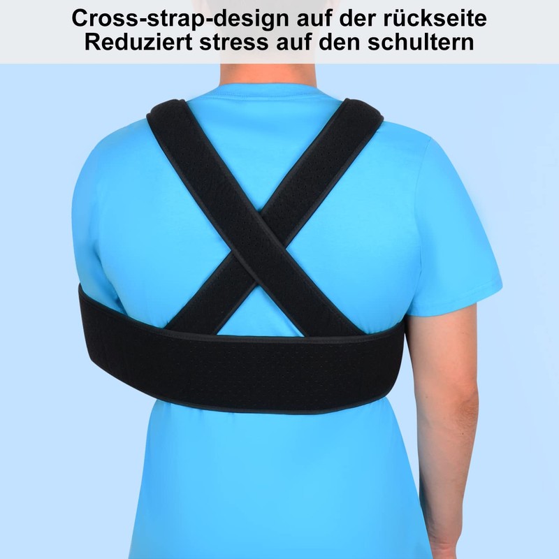 supregear Arm Sling Shoulder, Adjustable Comfortable Shoulder Sling Immobiliser Sling