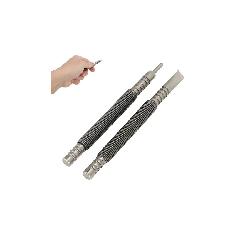 Spring Nail Set 2 Pcs Tool High Carbon Steel Double