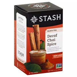Stash Tea  Decaf Tea Chai Spice  18 Bag
