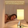 Briever Touch Control Table Lamp for Bedroom, 3-Way Dimmable Nightstand