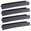 RecPro RV Window Weep Hole Cover Replacement | Black Plastic
