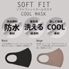 SOFTFIT Cool Mask, Pack of 5, for Summer, Washable, Waterproof,