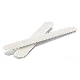 Regular Nail File 80/80 grit, White Color 7 inches Long