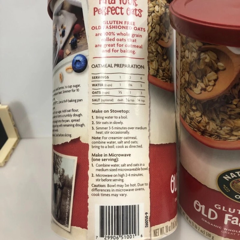 Nature's Path 2 Pack Nature's Path Organic Whole Grain Rolled