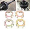 Trailer Spindle Nut Retainer, 4Pcs Metal Trailer Wheel Spindle Nut