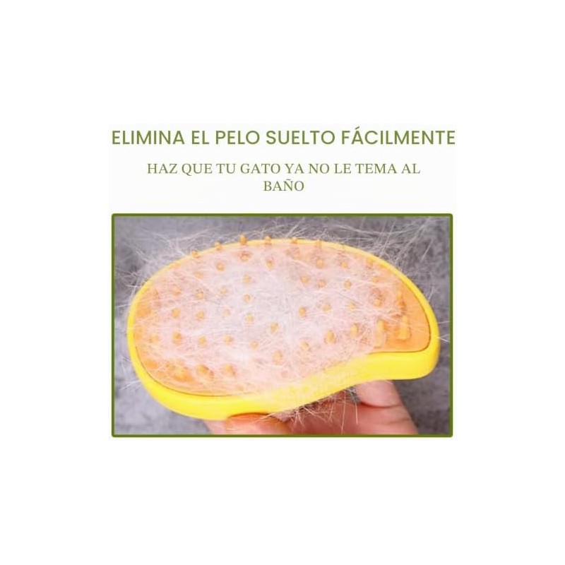 Cepillo de vapor para gatos, cepillo de vapor para gatos