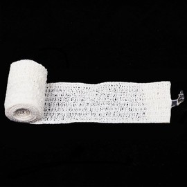 Verbandsrollen, 7,5 cm x 4,5 m, anpassungsfähige Bandagen, atmungsaktive Stretch-Gaze-Rolle zum Verband von Wunden und Erste-Hilfe, 10 Stück