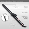 Rca Rizador De Cabello Rc-p9n Con Barril De Cerámica Negro