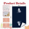 YRDBGHZDF Navy Blue Coastal Beach Octopus Hand Towels, Octopus Bathroom