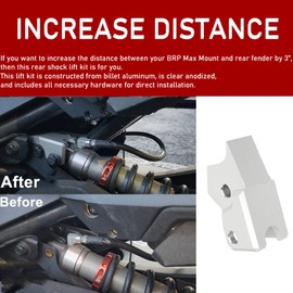 Generic Performance 3"" Rear Shock Lift Kit Extras Ryker Rear Shock Lift Kit For All 600-900 Models