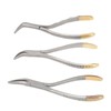 3pcs Dental Residual Teeth Fragments Extraction Pliers Stainless Steel Residual