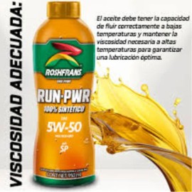 Botella Run-pwr Sint Api Sp Sae 5w-30 Roshfrans