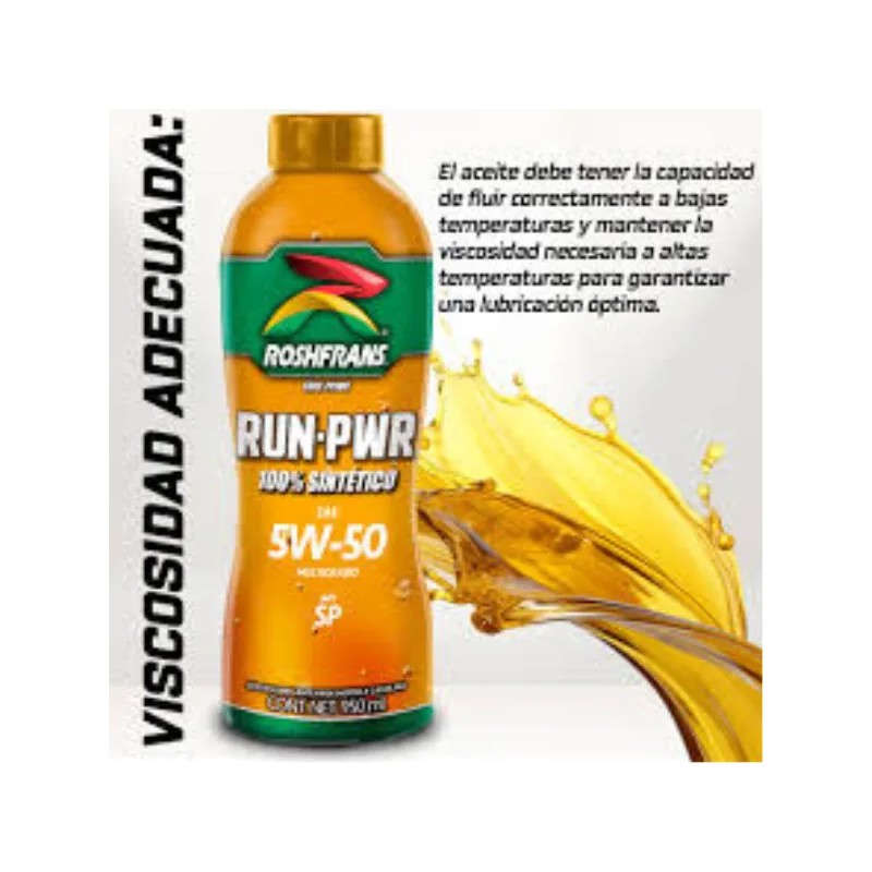 Botella Run-pwr Sint Api Sp Sae 5w-30 Roshfrans