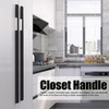 Black Extended Cabinet Door Drawer Handle Pull Modern Simple Furniture