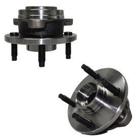 Detroit Axle - NO ABS Pair (2) Front Driver and Passenger Wheel Hub and Bearing Assembly Set fits Non-ABS 4-Lug Models For - Cobalt, G5, Pursuit, Ion